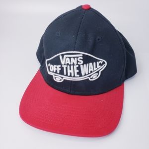 Vans off the wall adjustable snap back hat cap embroidered